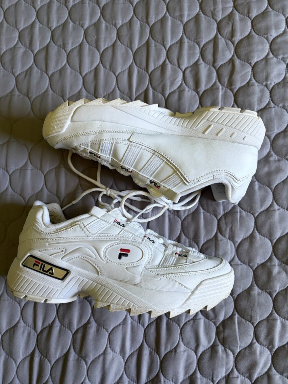 Fila Women's Disruptor II Premium Comfortable Sneakers,